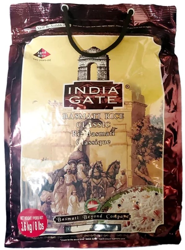 Indiagate Classic Basmati Rice 8 lb