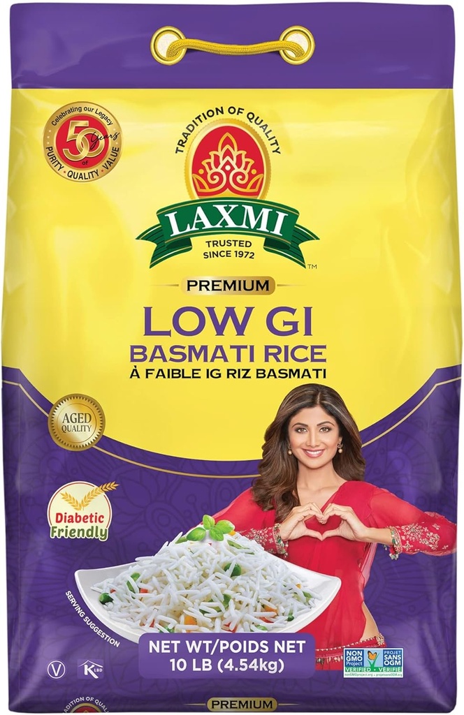 Laxmi Low GI Basmati Rice 10lb