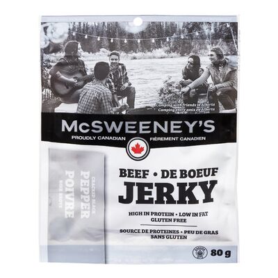 McSweeney's Cracked Pepper Jerky 80g