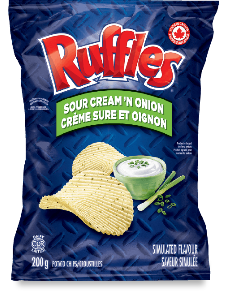 Ruffles Sour Cream & Onion 66g