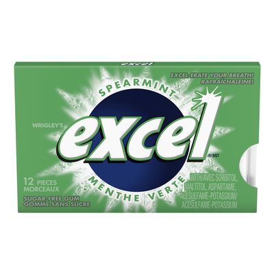 Excel Sugar Free Spearmint 12