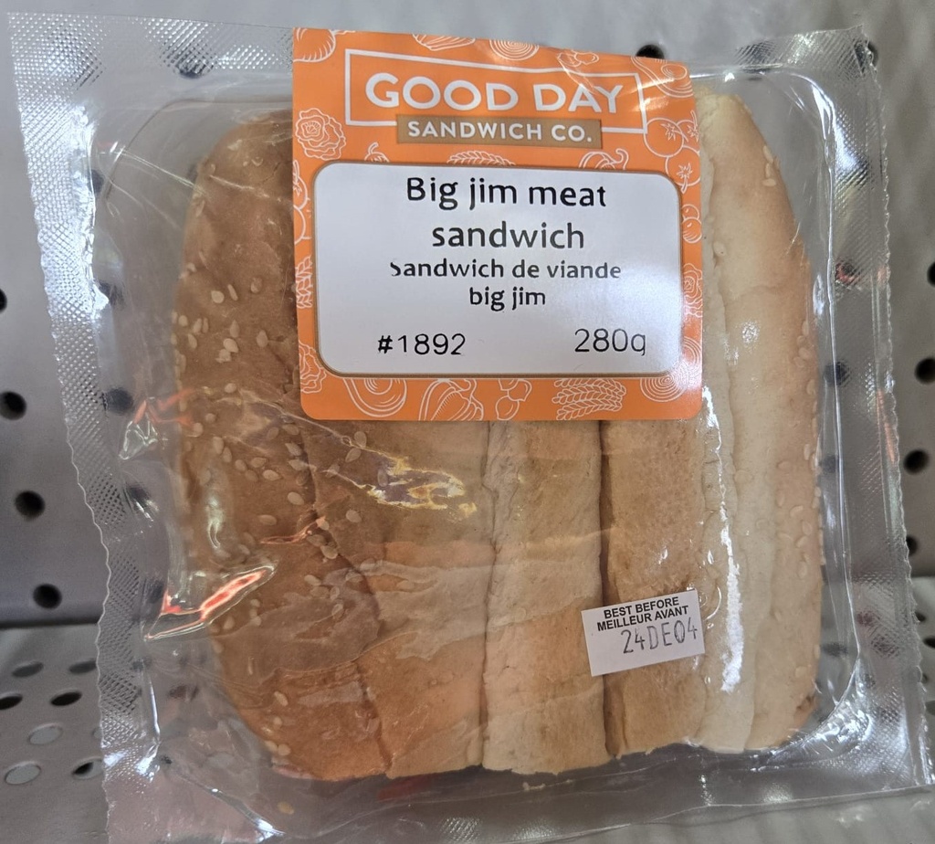 Big Jim Meat Sandwich 280g