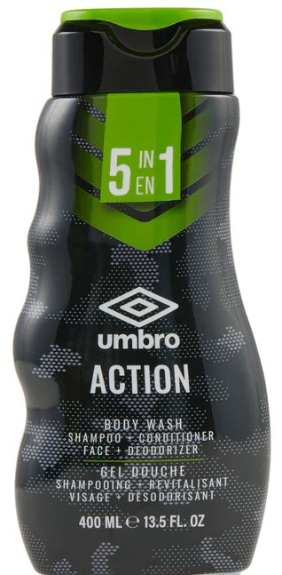Umbro 5 In 1 Shampoo 400ml