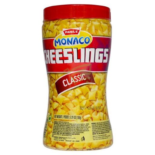 Parle Monaco Cheeslings 150g