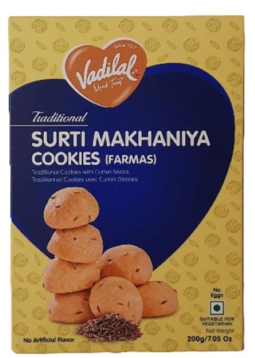 Vadilal Surti Makhania Cookies 200g
