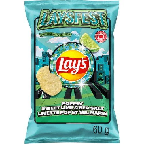 Lay's Sweet Lime & Sea Salt 60g