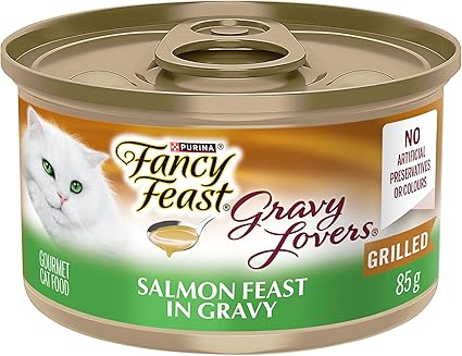 Fancy Feast Salmon in Gravy 85g
