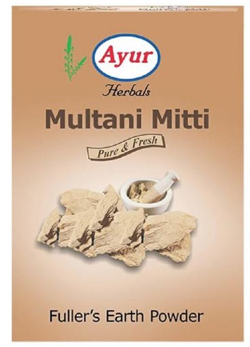 Ayur Face Pack Multani Mitti 100g