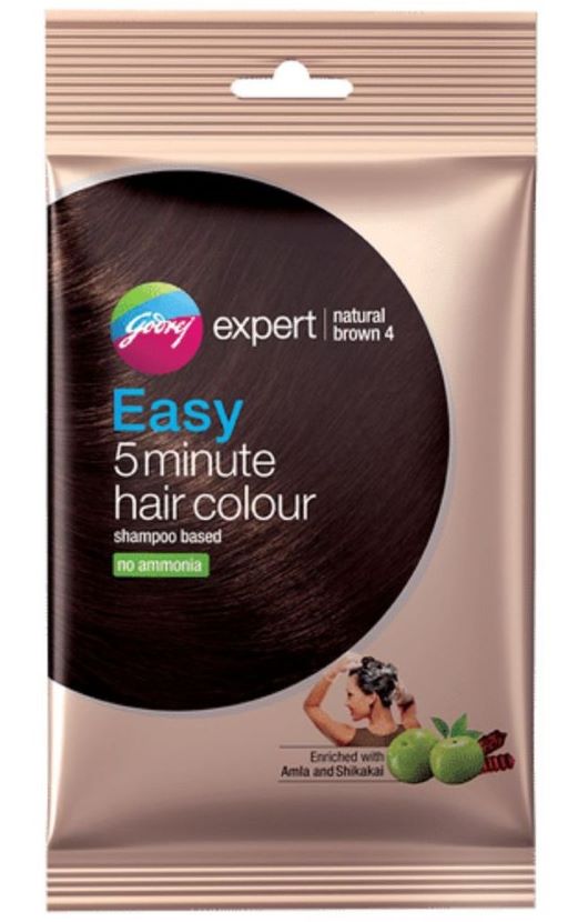 Godrej Shampoo Hair Color Brown 160ml