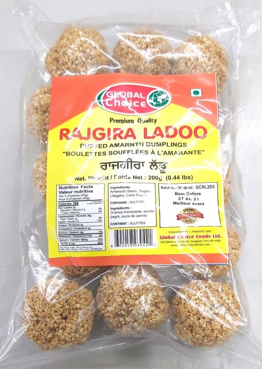 Global Choice Rajgira Ladoo 200g