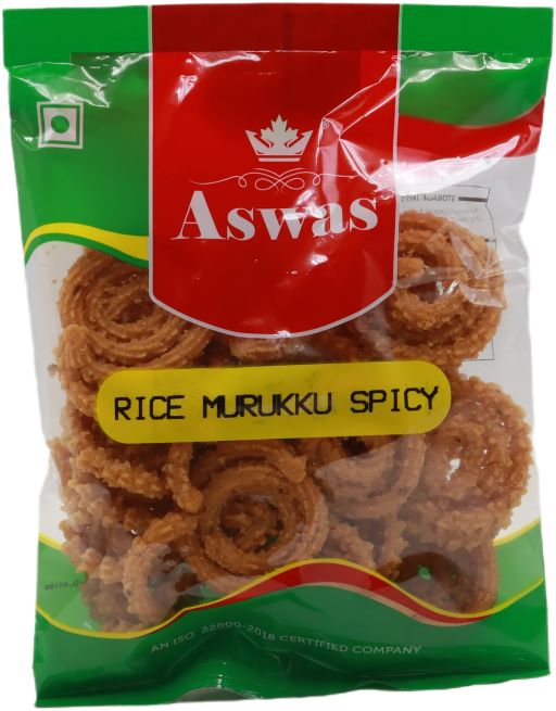 Aswas Rice Murukku Spicy 200g