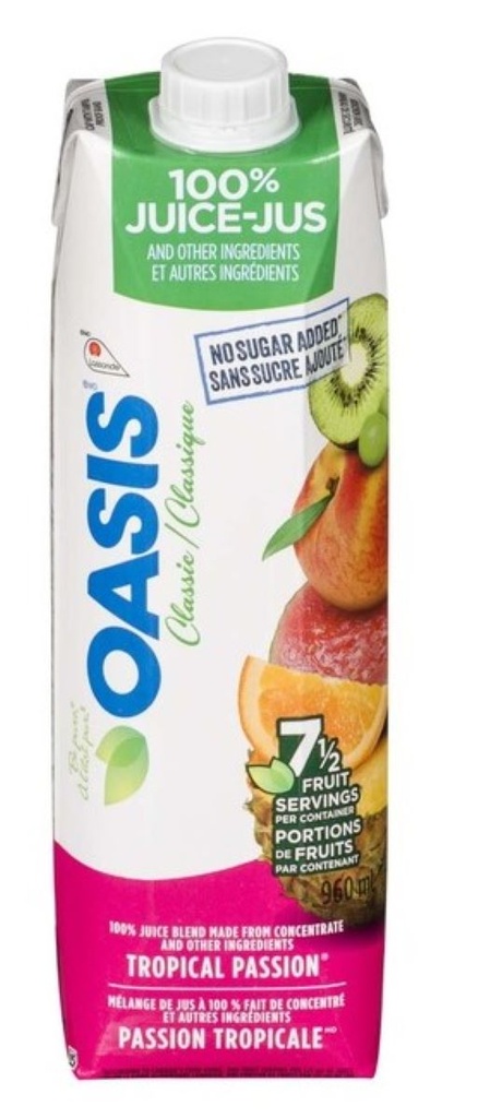Oasis Tropical Passion 960ml