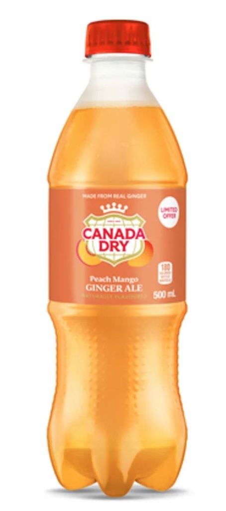 Canada Dry  Peach Mango 500ml