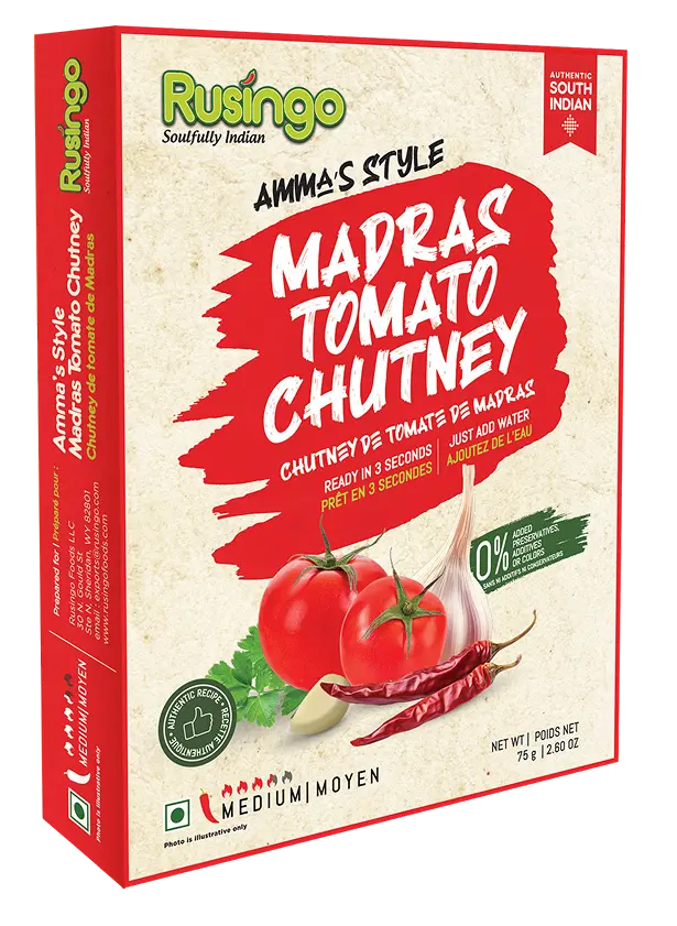 Rusingo Madras Tomato Chutney 75g